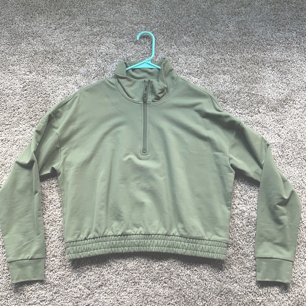Victoria’s Secret Sport 1/4 Zip - Green